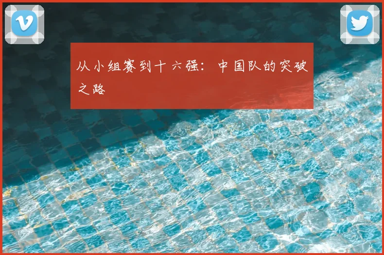 从小组赛到十六强:中国队的突破之路